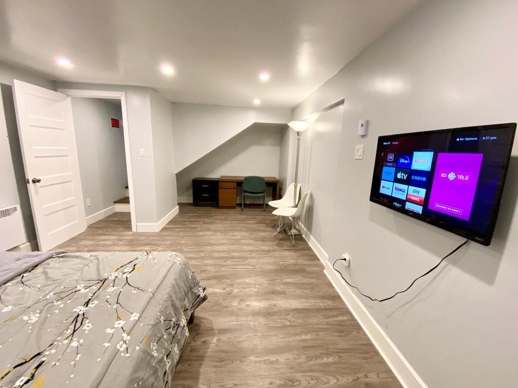 Montreal Homes - Affordable Rooms, Smart Tv, Shared Kitchen Exteriör bild
